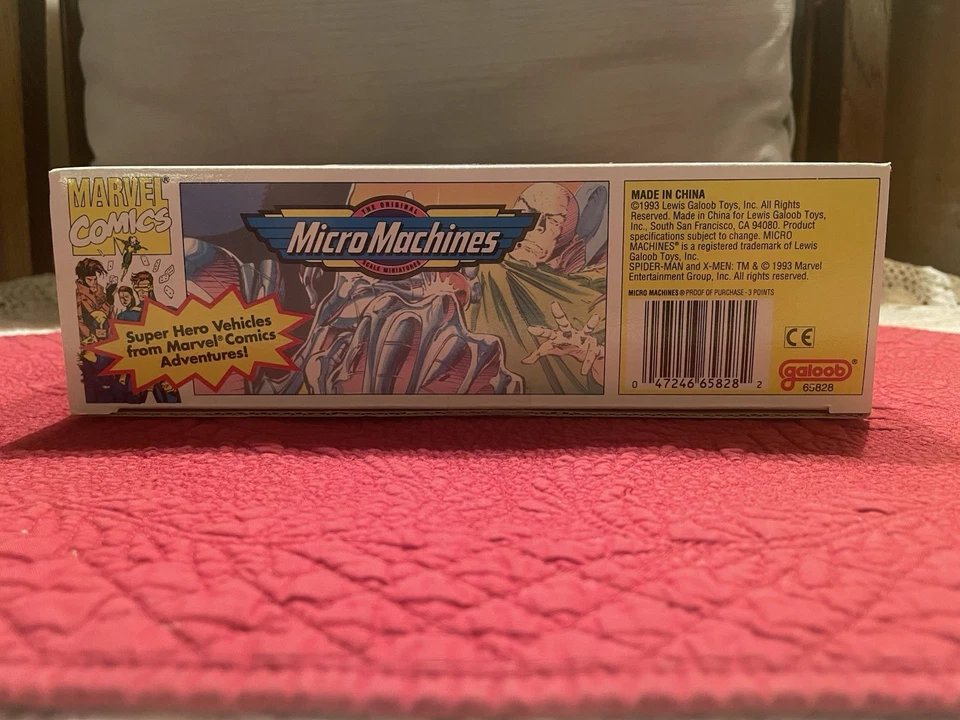 Micro Máquinas De Colección - Spiderman y X-Men Marvel Juego de Coleccionista - Galoob 1993 Foto 2 de 4