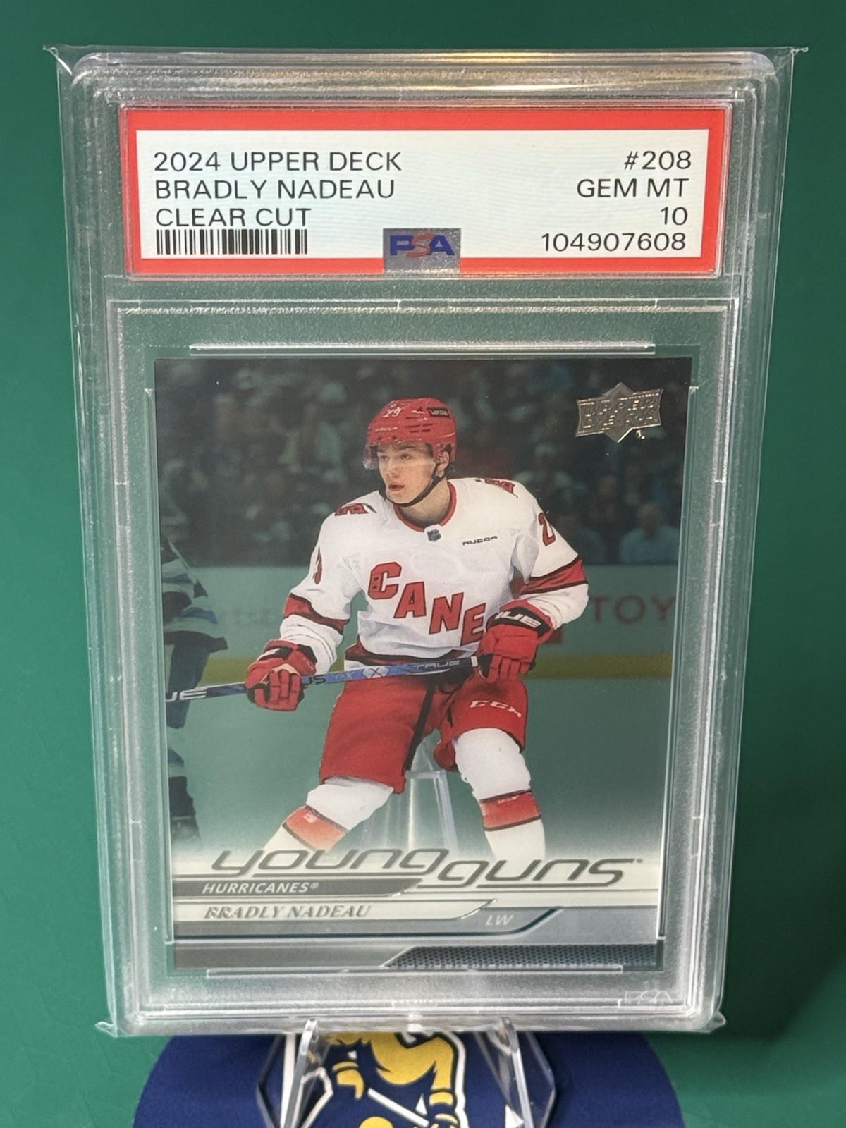 2024-25 Upper Deck Series 1 - Young Guns Bradly Nadeau #208 Clear Cut (RC)