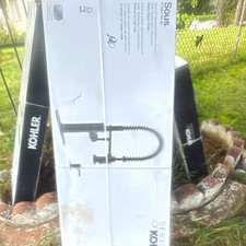 Kohler Sous Pull-Down Kitchen Faucet w/ Soap Dispenser, Matte Black R10651-SD-BL