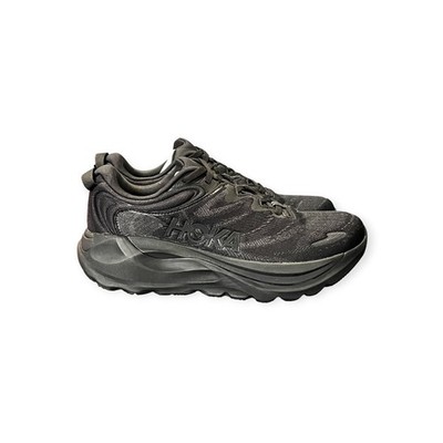 Hoka One One Gaviota 6 Black/Black Wide Women's Running Shoes Size 8.5 D Wide