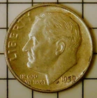 Photo of a 1959-P Roosevelt Dime from an eBay listing that sold on Jul 16, 2026