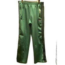 Needles 23SS Track Pants Men M Polyester Green Straight Pants