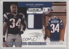 2011 Rookies & Stars Dress for Success Jerseys Prime 26/50 Shane Vereen #34 10ip