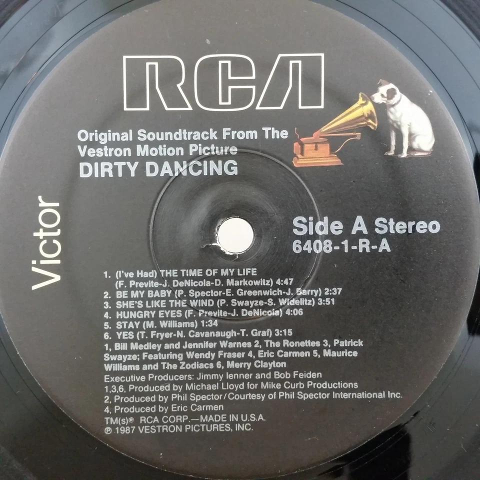 DIRTY DANCING Soundtrack 64081R LP Vinyl VG+nr++ Cover VG+nr++ Sleeve 1987 - Image 4 of 4