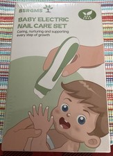 BSRGMS Baby Electric Nail Trimmer Kit-Safe Newborn Toddler File Pink LED Light