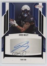 2024 SAGE HIT High Series Auto Jared Wiley #A-JW Auto 4g8
