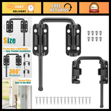 Sliding Glass Door Lock - Child Safety Lock Loop Latch, 2-Pack, Extra Security