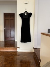 🖤✨ DÔEN Heirloom Collection Black Velvet Dress – Size Medium – Maxi ✨🖤