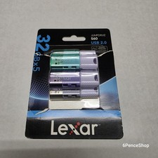 OPEN BOX Lexar JumpDrive S60 USB 2.0 Flash Drives, 32GB, Set Of 5 Drives