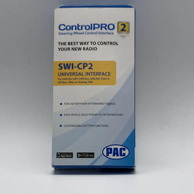 PAC SWI-CP2 ControlPRO2 Steering Wheel Control Interface Universal CAN LIN I Bus