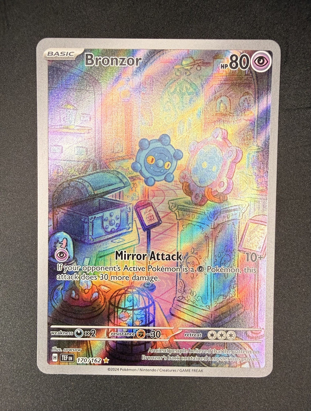 Bronzor 170/162 – Temporal Forces – Illustration Rare (Near Mint)