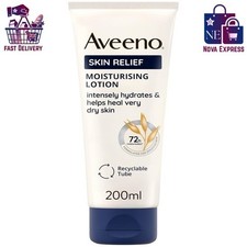 Aveeno Skin Relief Nourishing Lotion, 200ml With Soothing Triple Oat Complex