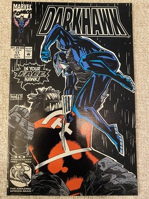 DARKHAWK #17 Marvel Comics 1992 FN/VF
