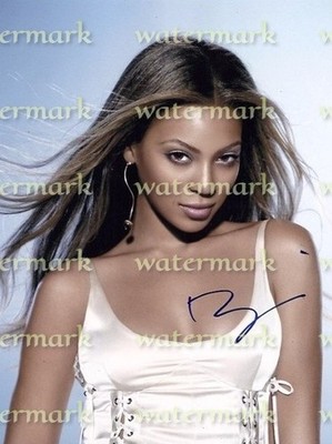 Beyonce Knowles Singer Songschreiber Schauspielerin Signiert Foto 8 '' X11 '' . #3