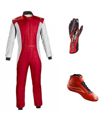 Go Kart Racing Suit Complete Kart Kit Digital Printed Level2 Kart Shoes & Gloves