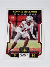 2023 Panini Score Football Base #368 Ronnie Hickman Rookie RC Cleveland Browns