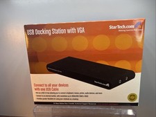 Vintage PC Retro Gaming StarTech USBVGADOCK USB Docking Station with VGA New