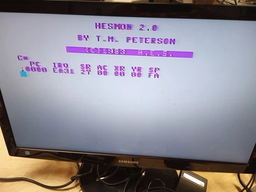 HesWare HES MON 64 Version 2.0 for Commodore 64 C64 Cartridge - Tested Works