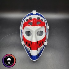 Ken Dryden Goalie Mask Unsigned Montreal Bullseye PRISTINE Edition Full Size
