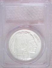 2025 American Buffalo Silver Token - w/ Protective Slab = Great HOLIDAY GIFT