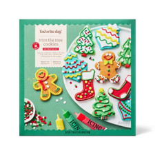Christmas Trim the Tree Cookies Decorating Kit - 21.64oz/12ct - Favorite Day
