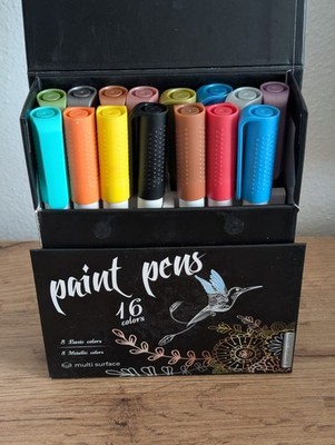 Artistro Brush Paint Pen 15 Stück Acrylstifte in der Box TOP  