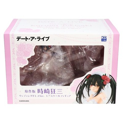 Date A Live Kurumi Tokisaki 5,1 Zoll 1/7 Anime Figur Light Novel Brautkleid Ver