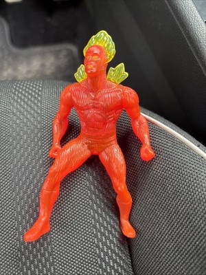 McDonald's 1996 Marvel Super Heroes # 8 Human Torch Figurine Fantastic Four