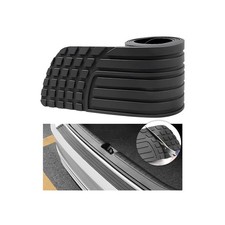 Car Rear Bumper Protector Guard, 41 x 3.4 inches Anti-Scratch Non-Slip Trimma...