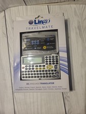 LinGO Travelmate TR-1650C 16 Language Digital Handheld Translator New Sealed