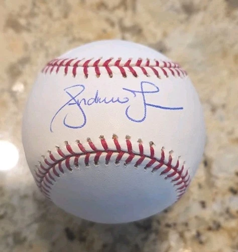 Andruw Jones Autographed Official MLB Baseball Signed Braves