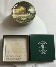 vintage bone china staffordshire Mini Wall Plaque