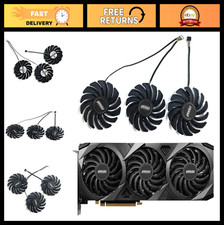 85mm 4-Pin Graphics Card Fan for RTX 3060 Ti 3070 3080 3090 - High Performance C