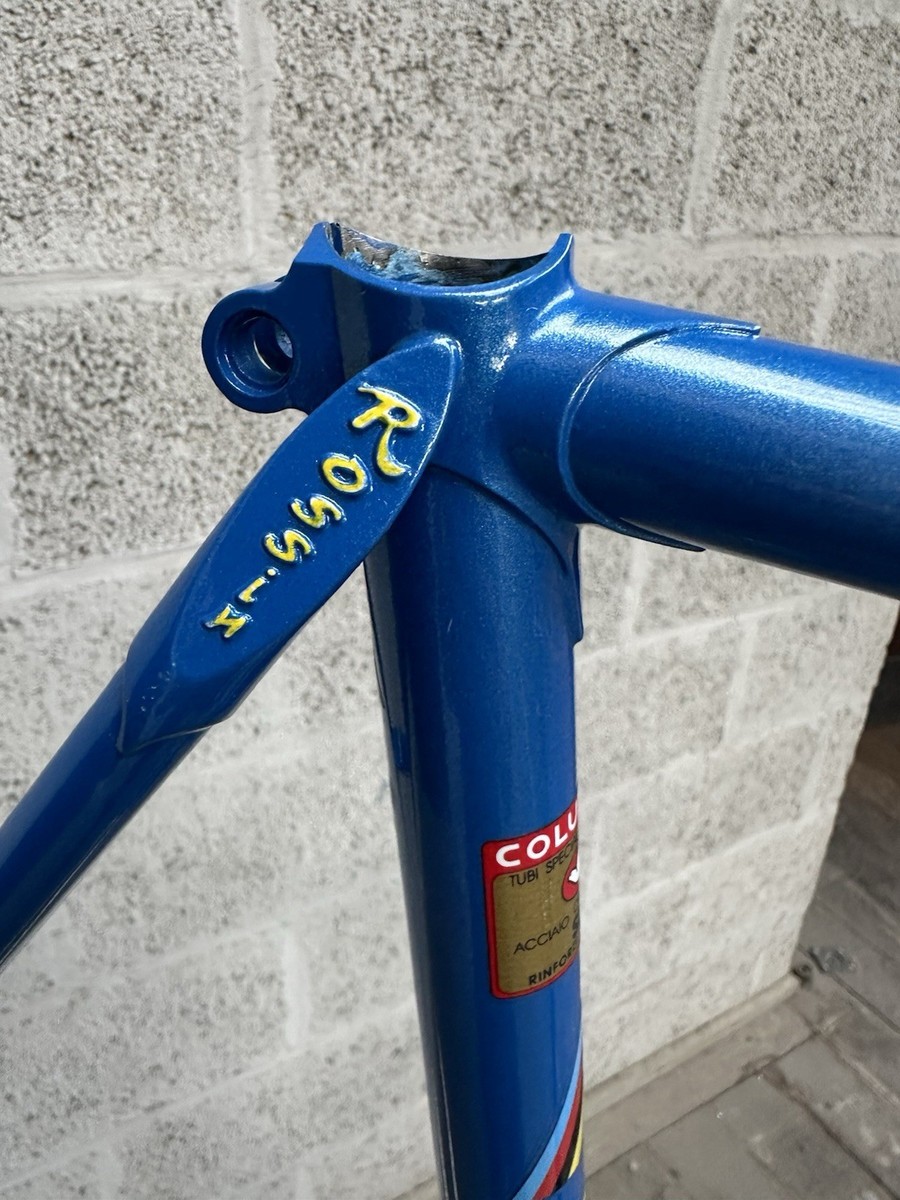Vintage Rossin Record Frame Frameset 56 x 56cm BLUE MET & CHROME