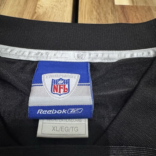 Ben Roethlisberger Jersey Mens XL Black Reebok Pittsburgh Steelers NFL Football - Picture 4 of 9