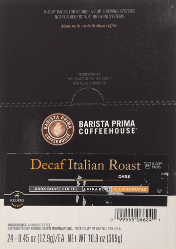Barista Prima Decaf Italian Roast (2 Boxes of 24 K-Cups) 24 count (Pack 2)  - Picture 5 of 8