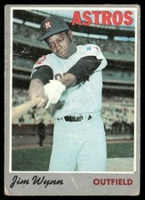 1970 Topps Jim Wynn (Creases/Ink On Back) Houston Astros #60