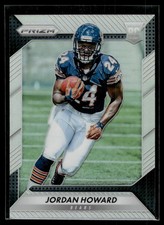 Jordan Howard 2016 Panini Prizm Silver Prizm Rookie Card #212. rookie card picture