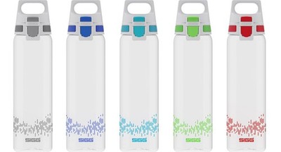 SIGG Trinkflasche Total Clear ONE MyPlanet 0,75 Liter | inkl. Ihrer Namensgravur