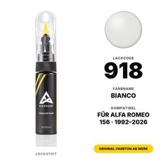 Lackstift Für Alfa Romeo 156 918 Bianco Set PKW Lack Reparatur Stift