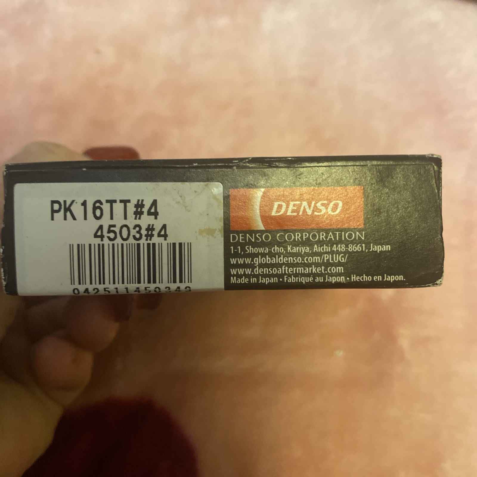 PK16TT of 4 Denso Platinum Titanium TT PerReplacement formance Spark Plugs