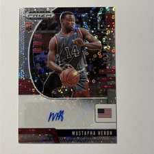 2020–21 Panini Prizm Draft Picks Prospect Fast Break Mustapha Heron Auto #PA-MU