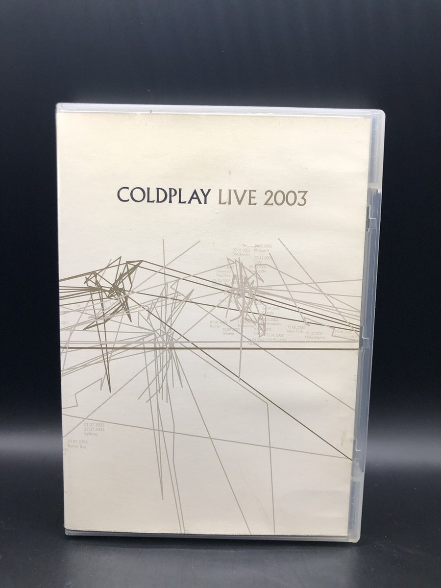 COLDPLAYコールドプレイ　LiveライブCDアルバムセットまとめ　DVD Coldplay: Live 2003 (DVD) Also includes Bonus Live CD Concert Tour