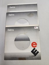 45 RPM 7" RECORD SLEEVES CO. SLEEVE 3 PACK SEE PHOTOS - Elektra SLV184