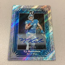 TJ HOCKENSON Rookie Auto 2019 Donruss Elite Series Rookies 40/99