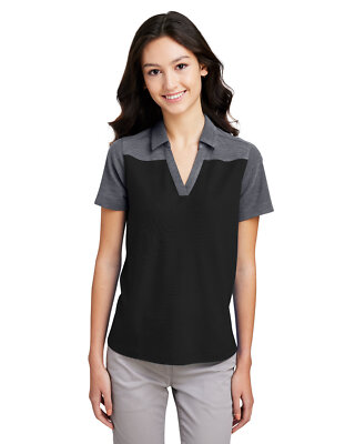 Pack Of 10 CORE365 CE112CW Ladies Fusion ChromaSoft Colorblock Polo Shirt