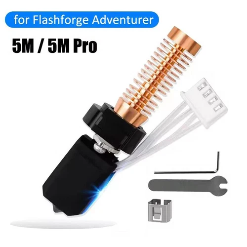 Hotend for Flashforge Adventurer AD5M / 5M Pro Hotend Ceramic Heating Block Kit