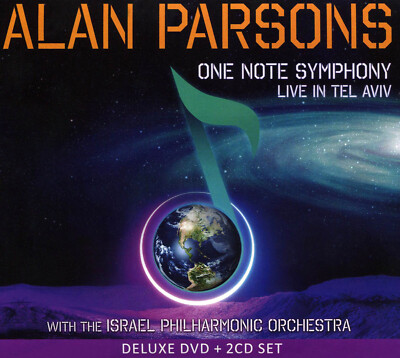 ALAN PARSONS -One Note Symphony Live In Tel Aviv    2CD + DVD ( TRIPLE )