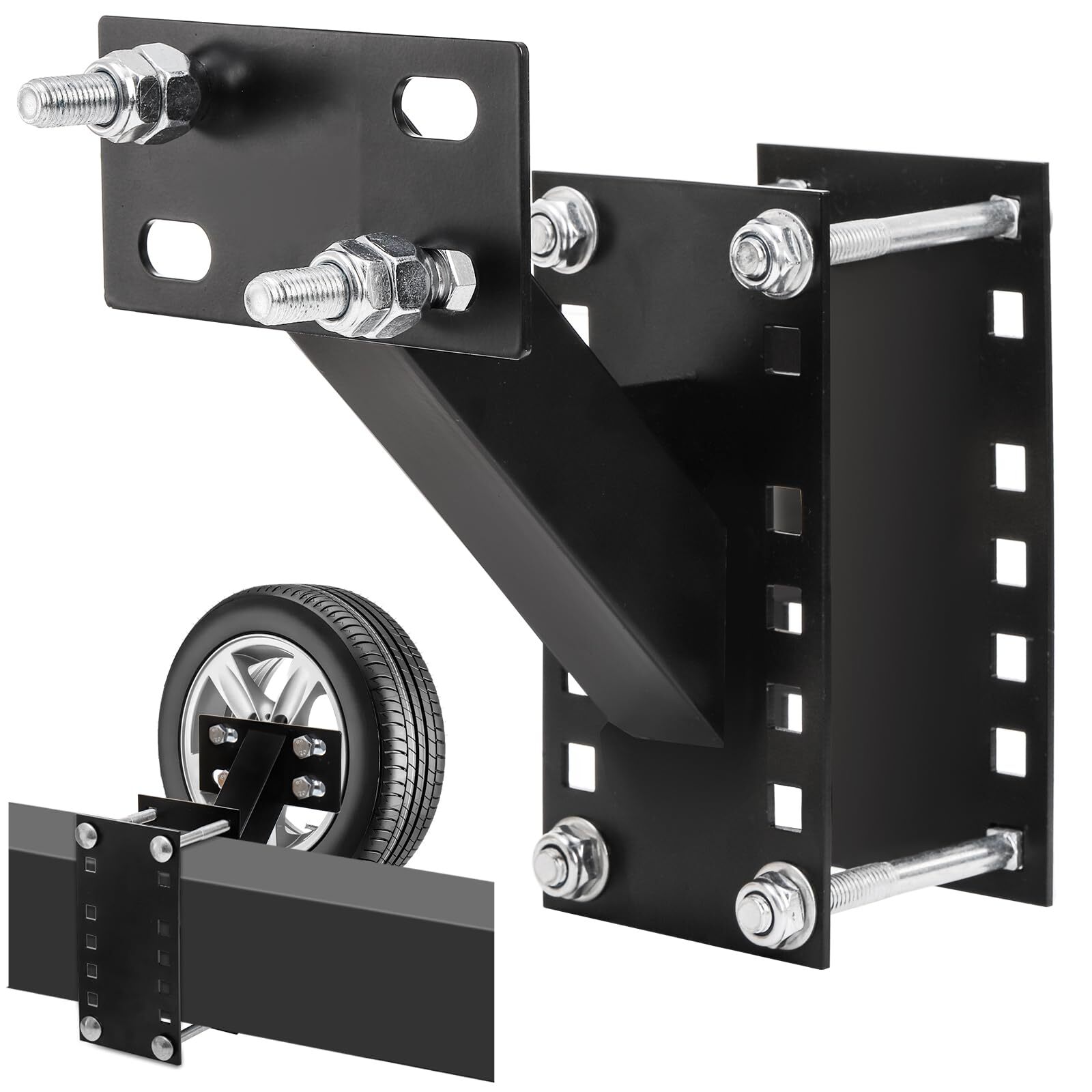 Spare Tire Carrier, Spare Tire Mount Boat Trailer Carrier Bracket, Fits 4, 5,...