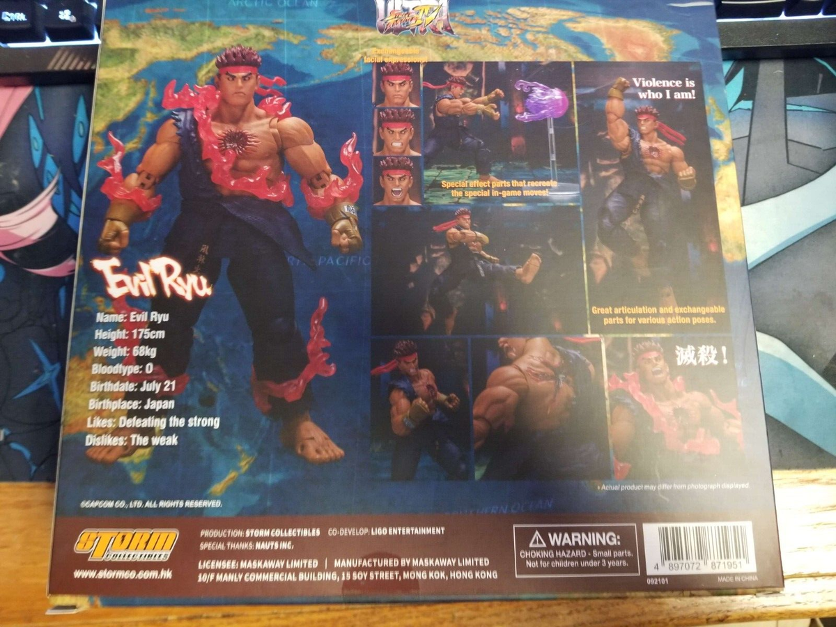 Storm Collectibles Ultra Street Fighter IV Evil Ryu 1/12 Storm Collectibles Ultra Street Fighter IV Evil Ryu 1/12